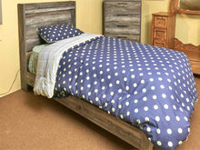 Ashley Furniture  Driftwood Finish Touch Reading Light Twin Bed