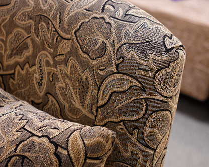 Crate and Barrel Host and Hostess Upholstered Arm Chairs