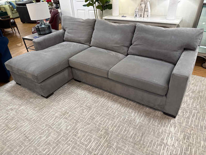 Crate & Barrel 'Axis' 2-Piece Sectional