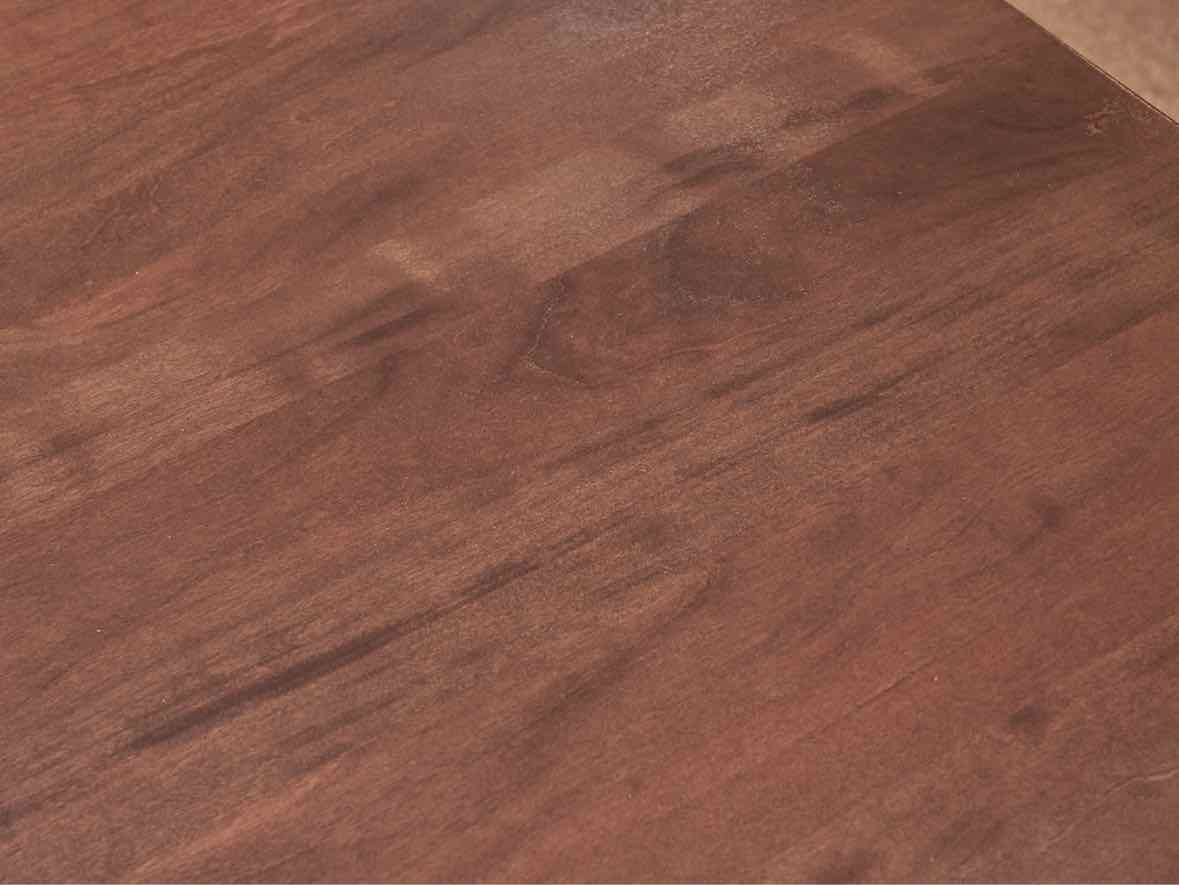 Gat Creek Cherry 'Latham' Pedestal Extension  Dining Table In  Cocoa Finish