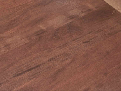 Gat Creek Cherry 'Latham' Pedestal Extension  Dining Table In  Cocoa Finish