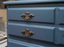 'Blue Sea Tern' Custom Finish 4 Drawer Chest