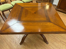 Italian Vintage Expanding Game Table w/ 4 Chairs