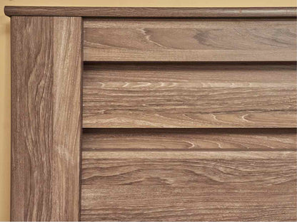 Ashley Furniture'Zelen' Driftwood finish Veneer King Bed