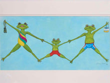 'Summer Splash II' Framed Print