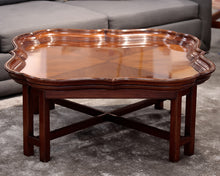 Stuart Swan Scalloped-Edge Coffee Table