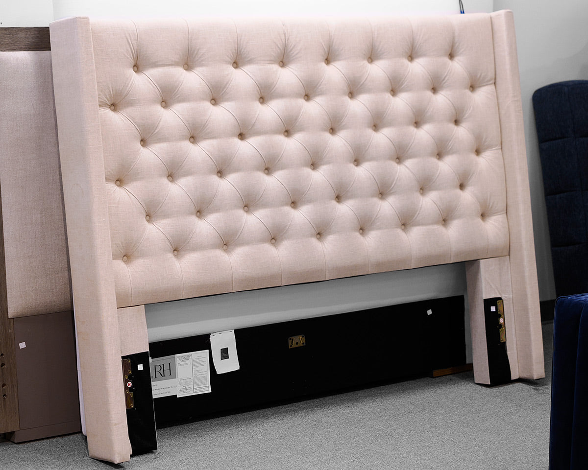 Queen Tufted Upholstered Bed Frame