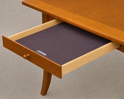 Stanley Cambridge Collection Cherry Dining Table  W/ Two Leaves