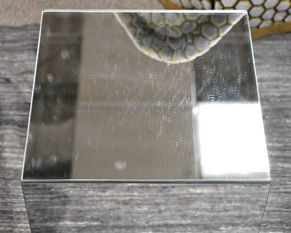 Mirrored Accent Side Table