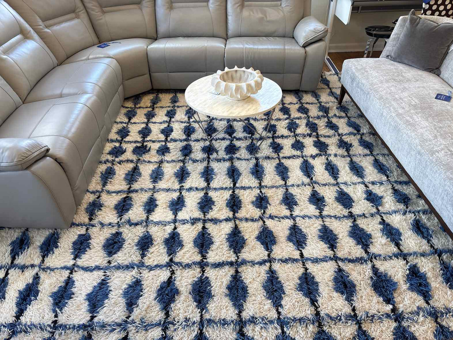 Noma Indigo 10' x 14' Wool Area Rug