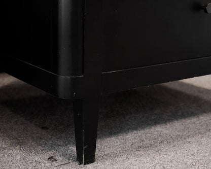 Crate & Barrel Black Lingerie Chest