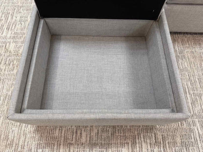 Crate & Barrel 'Barrett II' Sofa w/ Reversible Chaise