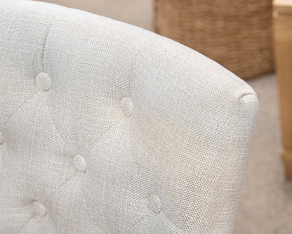 Pottery Barn Hayes Tufted Swivel Desk Chair