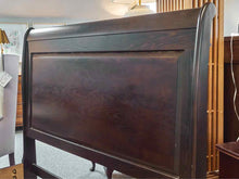 Queen Espresso Finish Sleigh  Bed
