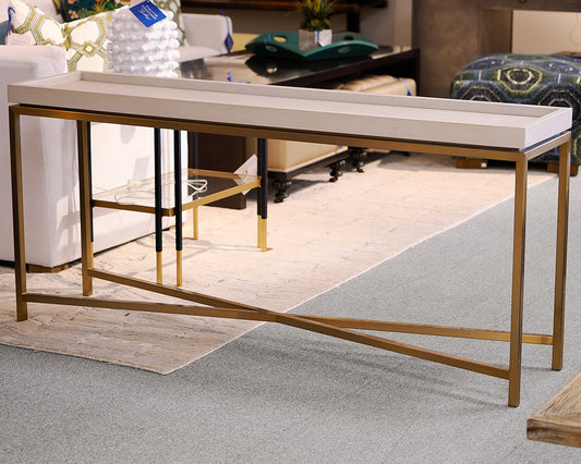 Arhaus Malone Shagreen Console