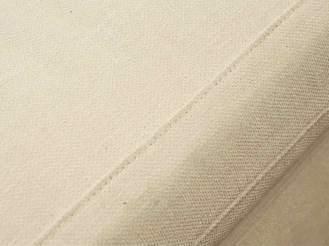 Pottery Barn Ivory Bench Upholstered Sofa