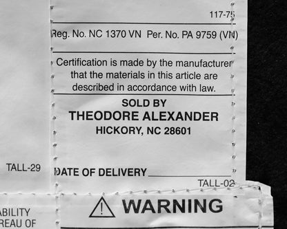 Set of 10 Theodore Alexander 'Lido' Upholstered Side Chairs