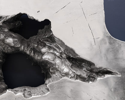 Mitchell Gold + Bob Williams Silver Tree Trunk Console