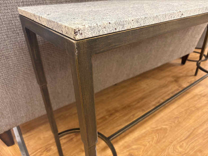 Contemporary Granite Top Console