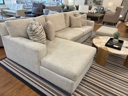 Kincaid 'Comfort' 2-Piece Sectional w/ Ottoman