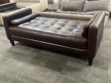 Italian Leather Tufted Daybed