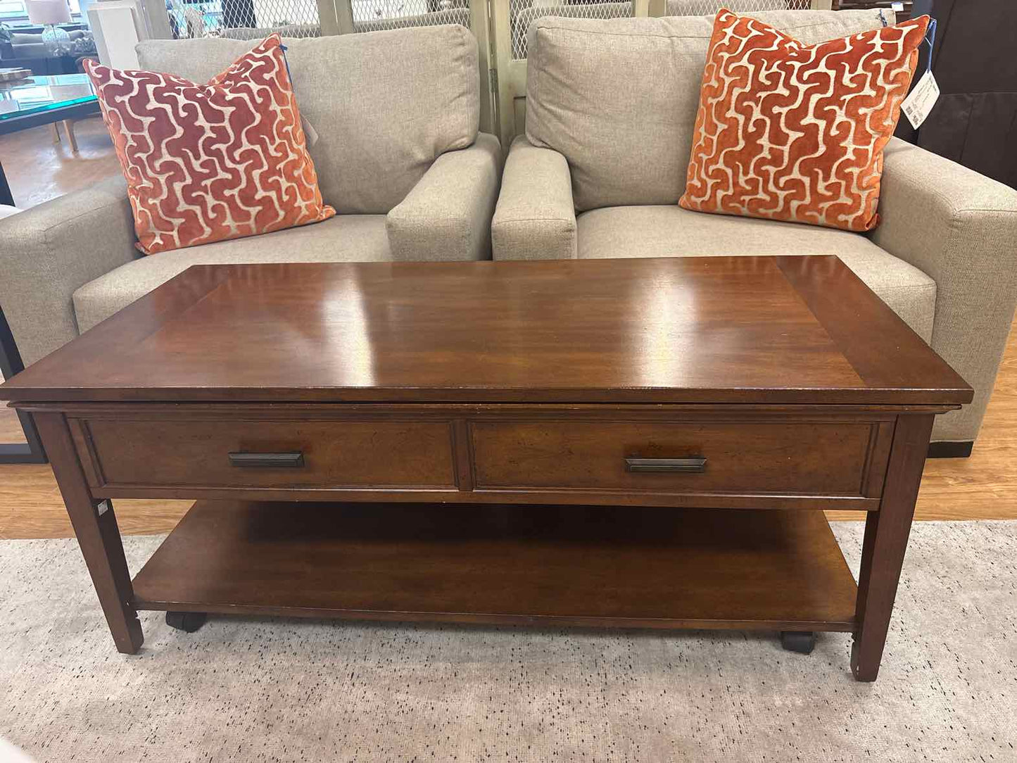 Lift-Top Cocktail Table