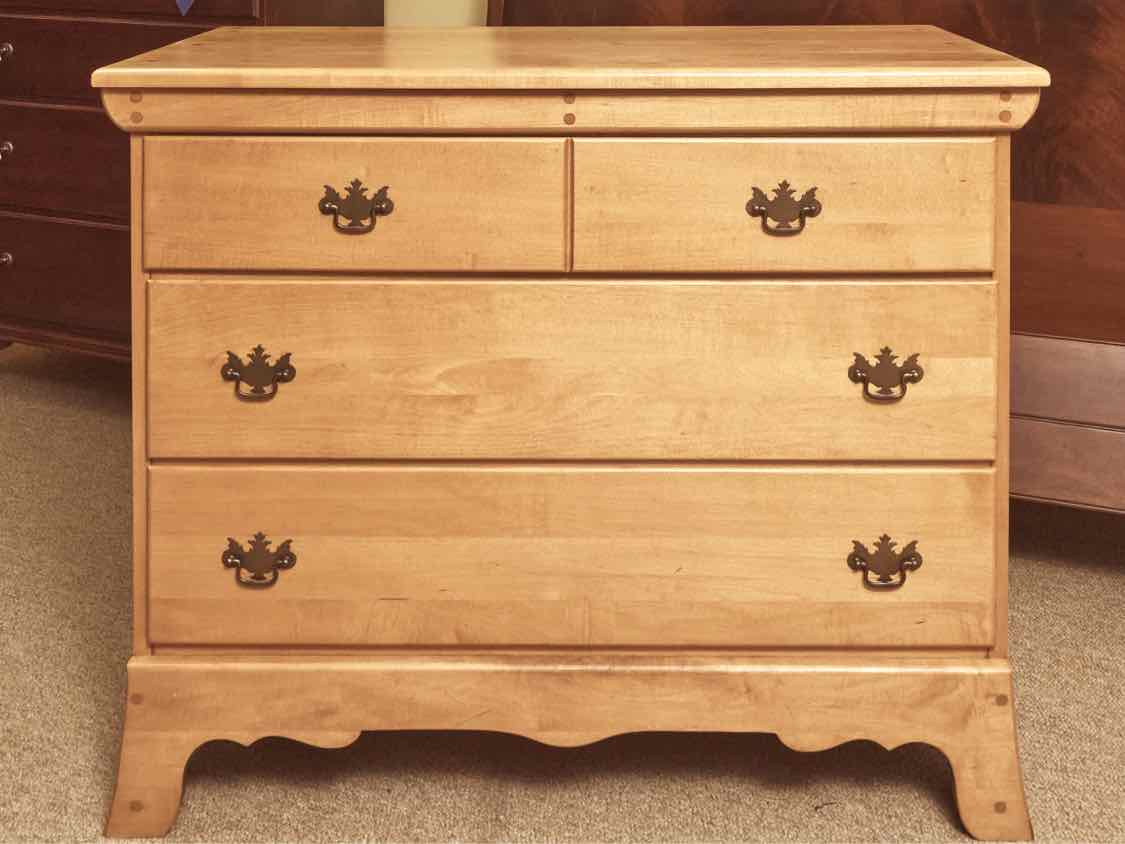 Randolph House Vermont Rock Maple 3 Drawer  Dresser