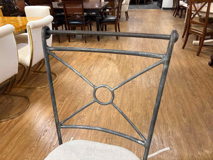 Set of 4 Iron Counter Stools