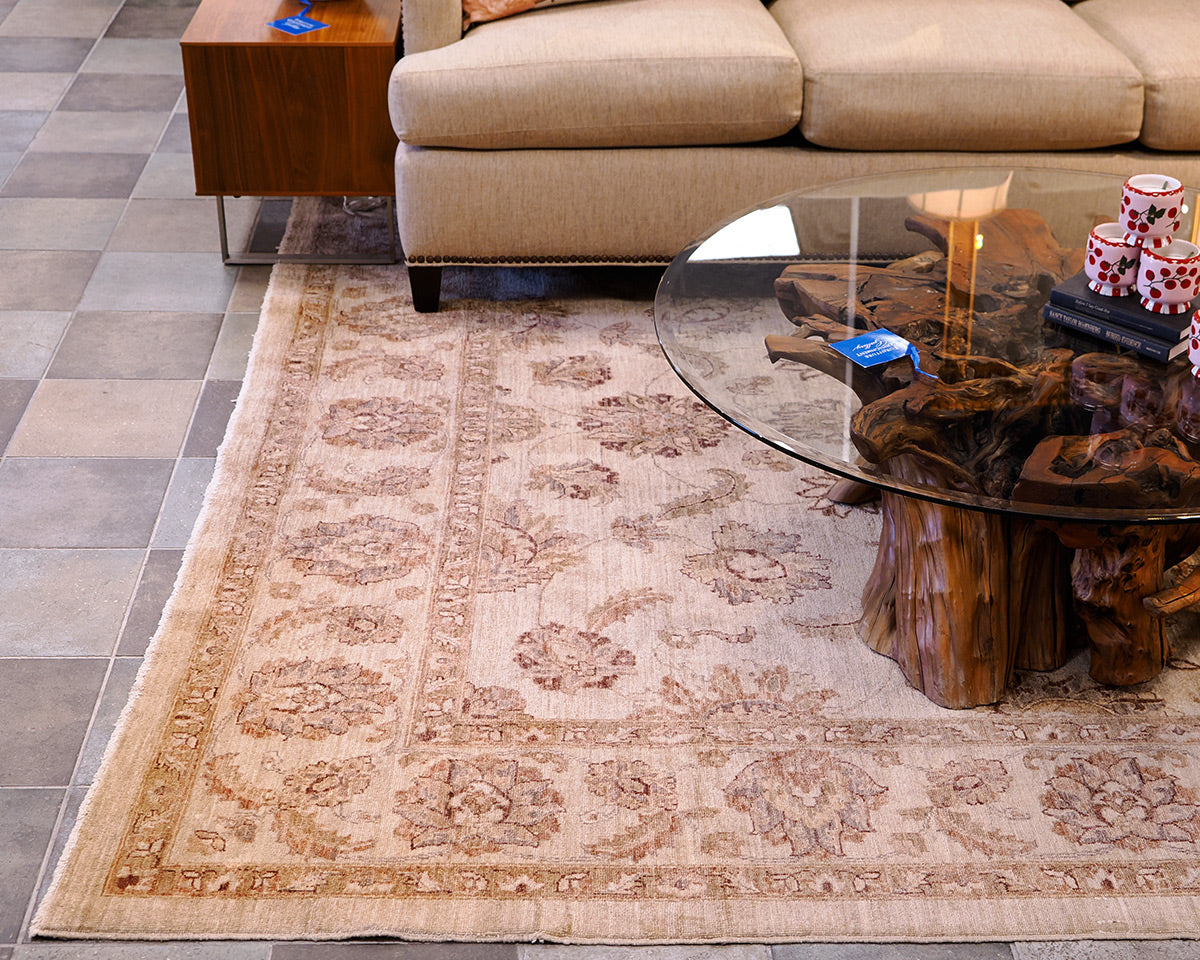 9x12 Floral Medailion Rug