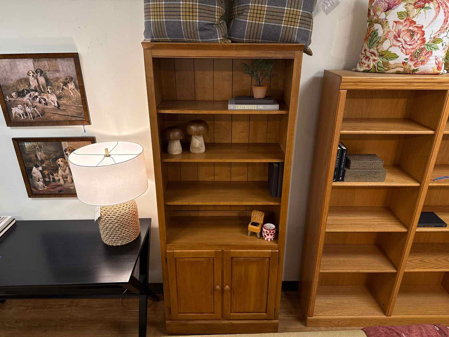 Ethan Allen Oak Bookcase