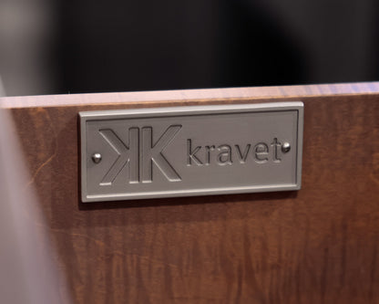 Kravet Gray Wooden Storage Console