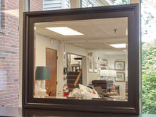 Aspen Home Seven Drawer Black Dresser & Mirror