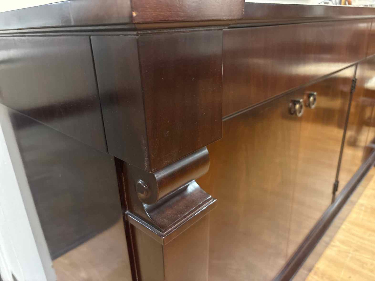Thomas Pheasant for Baker Mahogany Server