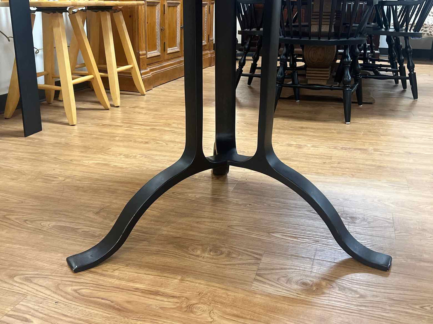 Tulip Table with Metal Base