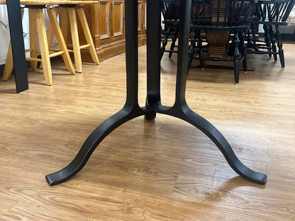 Tulip Table with Metal Base
