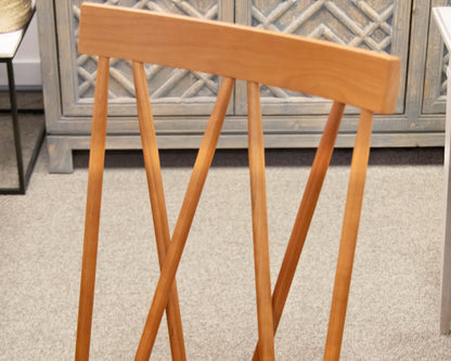 Set of 6 Gat Creek Addison Dining Chairs in Cherry with Natural Finish