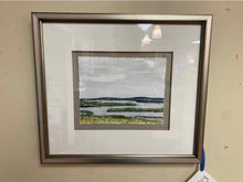 Framed Float Mount Print:  "Waterside Marsh I"