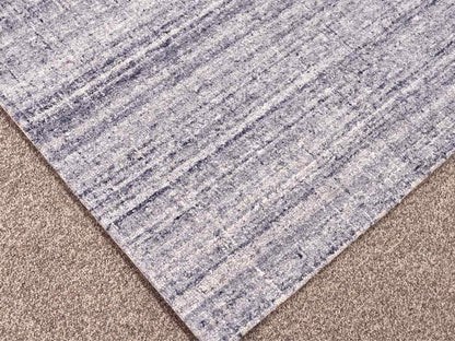 Annie Selke Wool Area Rug in Blue & Grey