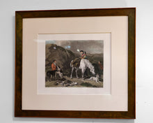 Antique Engraving "A Day's Sport in the Highlands" Wall Decor