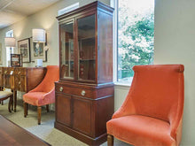 Drexel Mahogany China Cabinet W/ Glass Doors