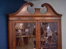 Inalid Mahogany Four Door Corner Cabinet