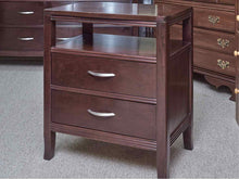Stickley Cherry 2 Drawer Nightstand in Oxford Finish