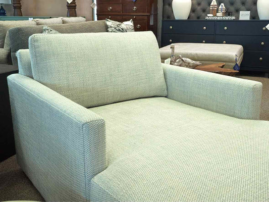 Huntington House Double Arm Chaise in Baby Blue