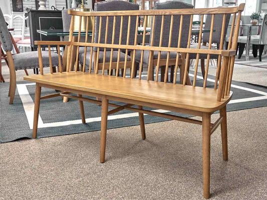 Four Hands 'Aspen' Sandy Oak Spindle Back Bench