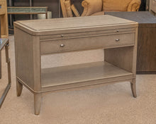 Barbara Barry for Baker Gray Wash Bedside Chest