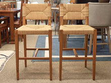 Pair of Serena & Lily 'Portside' Counter Stools
