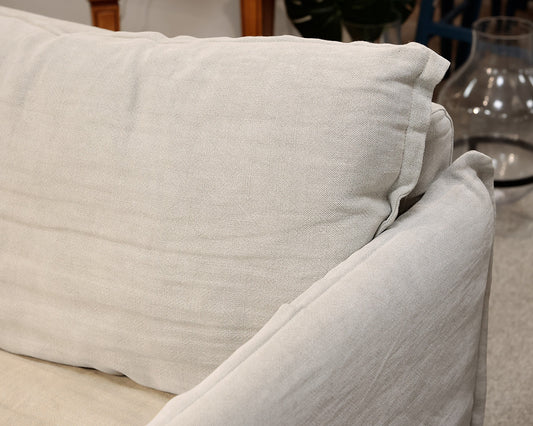 Neva L Shaped Linen Sectional