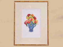 'Blue And White I' Framed Print 2/2