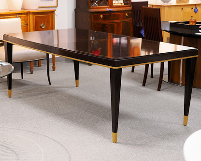 Lexington Carlyle Mahogany Table w/ Gold Accents
