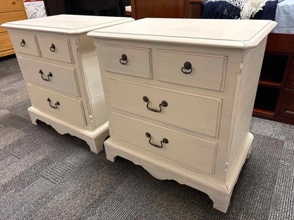 Pair of Nichols & Stone 4-Drawer Nightstands